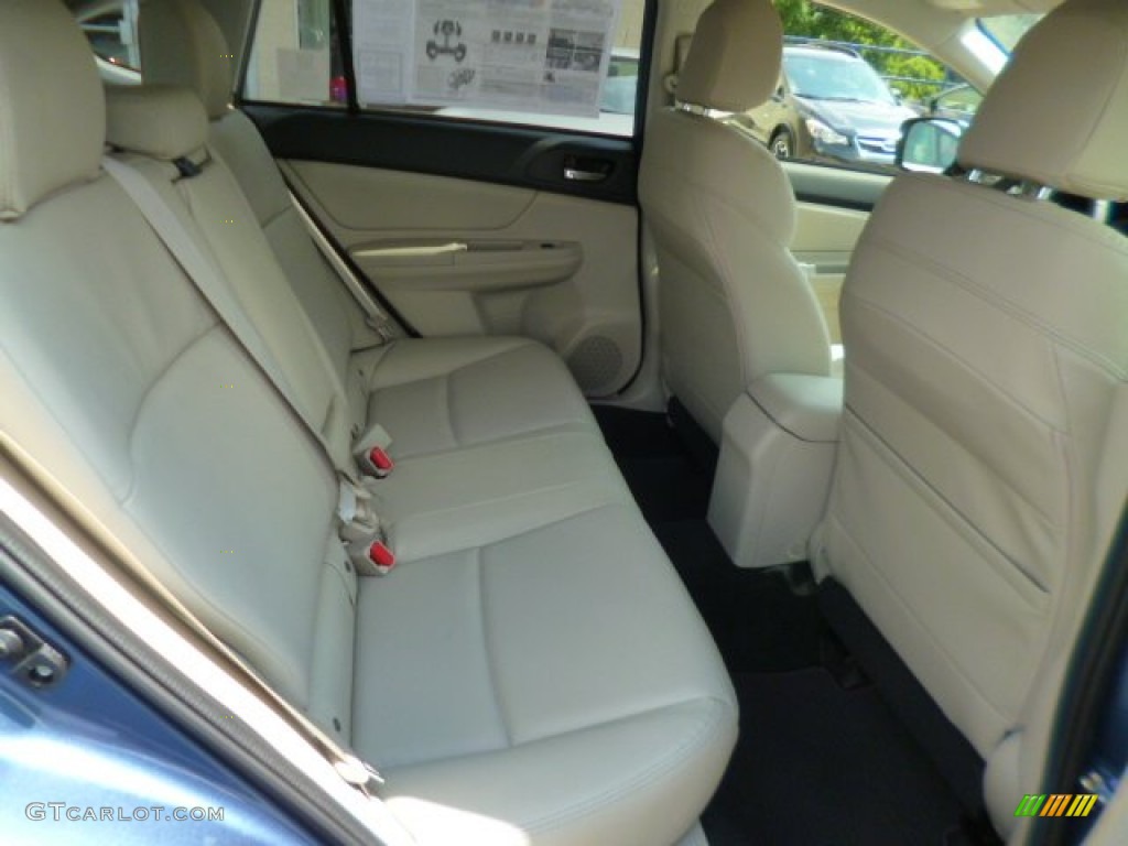 2014 XV Crosstrek 2.0i Limited - Quartz Blue Pearl / Ivory photo #11