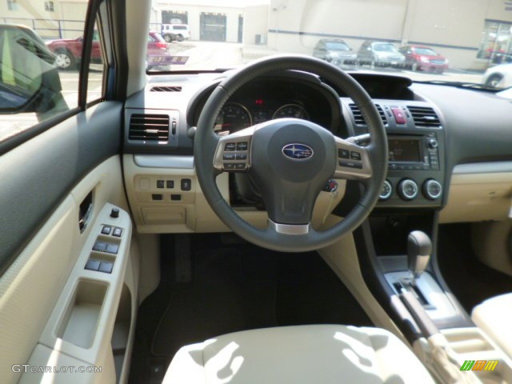 2014 XV Crosstrek 2.0i Limited - Quartz Blue Pearl / Ivory photo #14