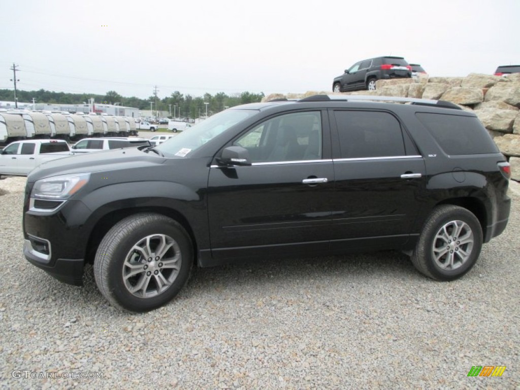 Carbon Black Metallic 2015 GMC Acadia SLT Exterior Photo #96171176