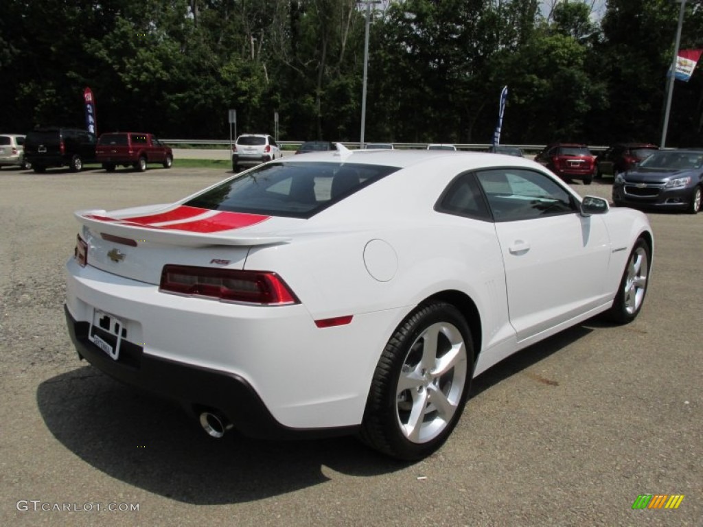 2015 Camaro LT/RS Coupe - Summit White / Gray photo #7