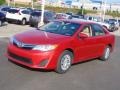 2013 Barcelona Red Metallic Toyota Camry LE  photo #4