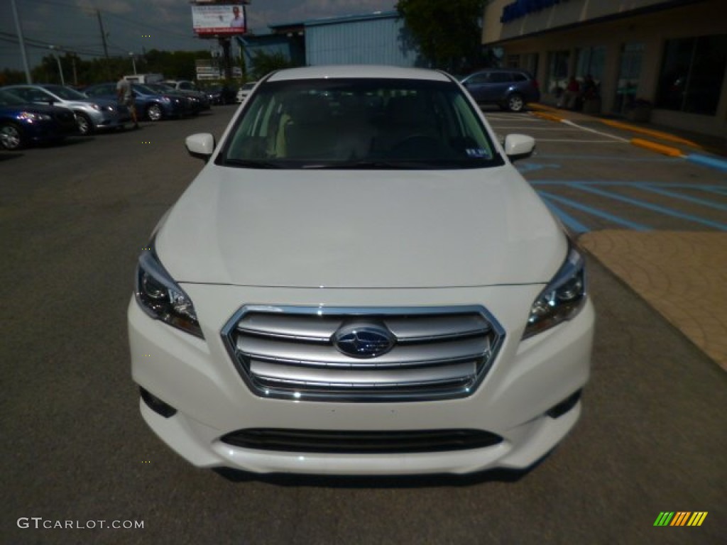 2015 Legacy 3.6R Limited - Crystal White Pearl / Warm Ivory photo #2