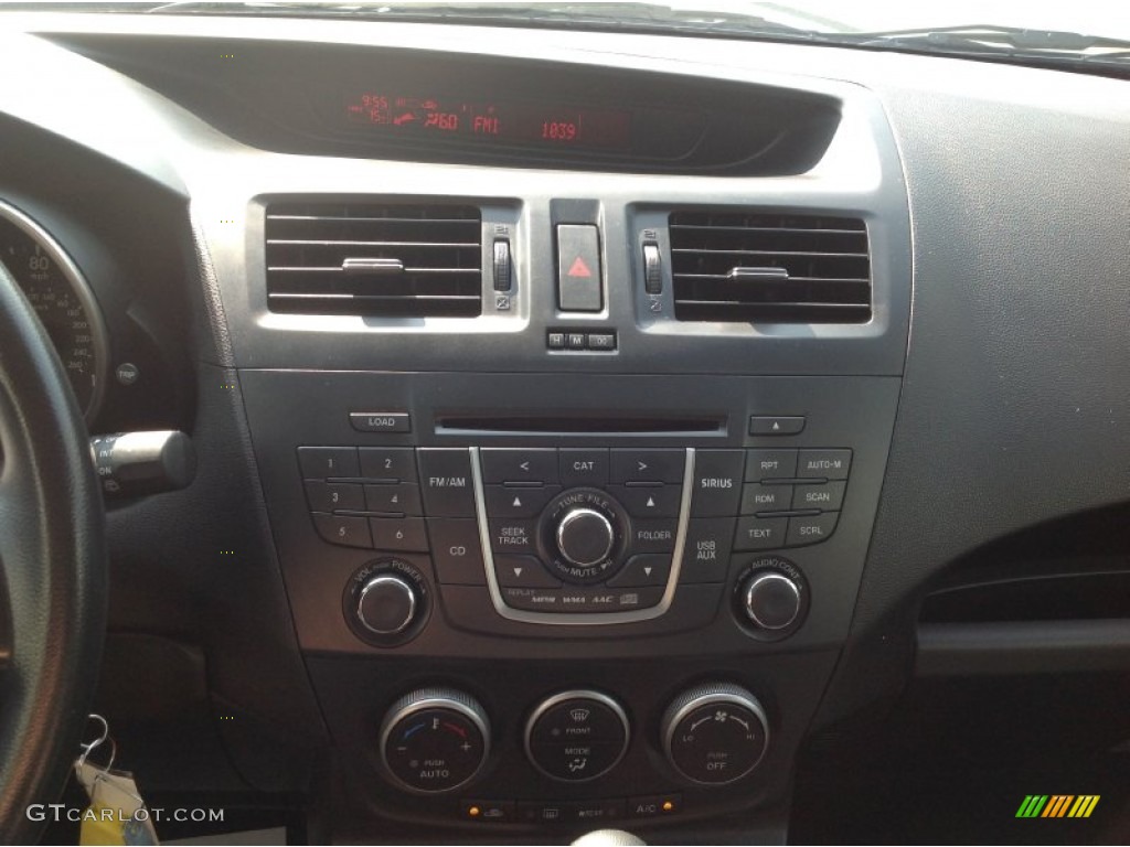 2013 MAZDA5 Sport - Liquid Silver Metallic / Black photo #8