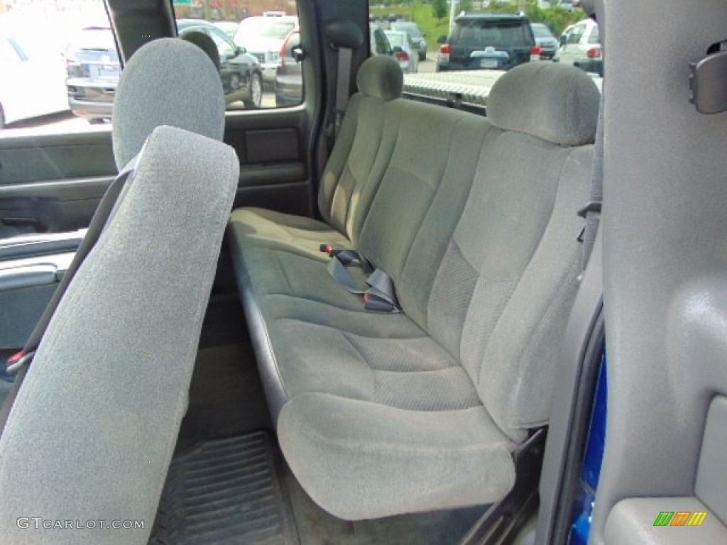 2003 Silverado 1500 LS Extended Cab 4x4 - Arrival Blue Metallic / Dark Charcoal photo #14