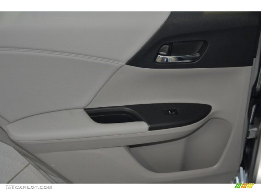 2014 Accord EX-L Sedan - Alabaster Silver Metallic / Gray photo #24