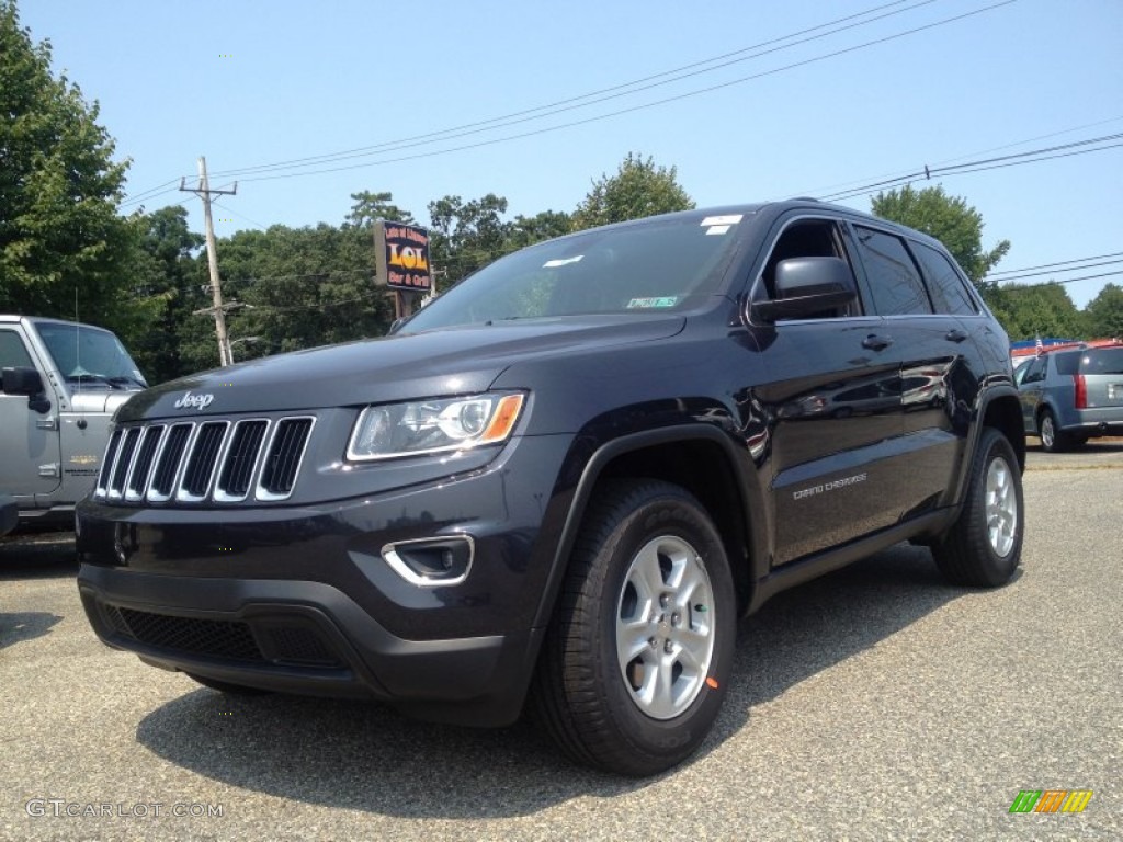 2014 Grand Cherokee Laredo 4x4 - Maximum Steel Metallic / Morocco Black photo #1