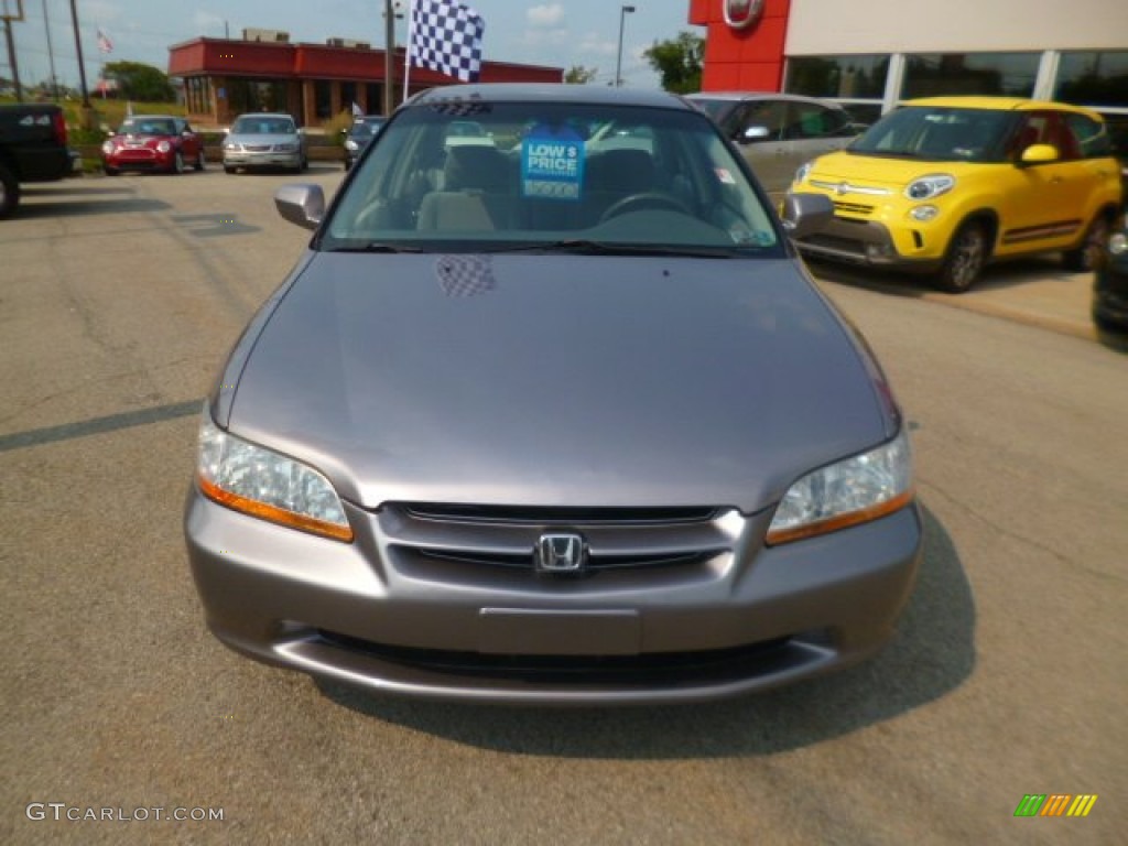 2000 Accord LX Sedan - Signet Silver Metallic / Quartz photo #2