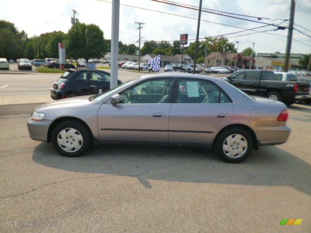 2000 Accord LX Sedan - Signet Silver Metallic / Quartz photo #4