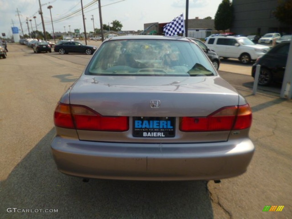 2000 Accord LX Sedan - Signet Silver Metallic / Quartz photo #6