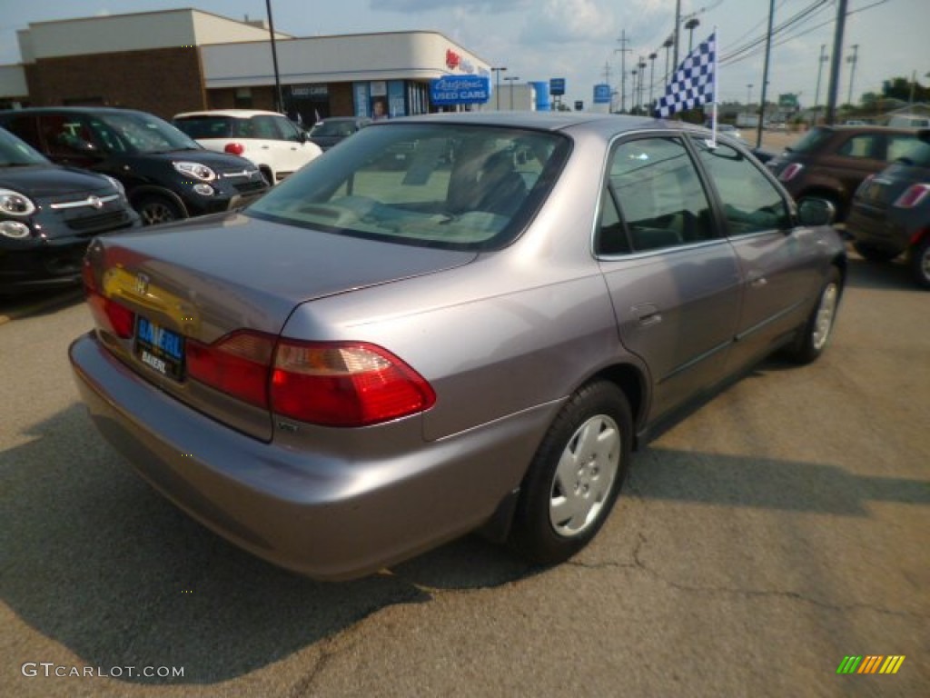 2000 Accord LX Sedan - Signet Silver Metallic / Quartz photo #7