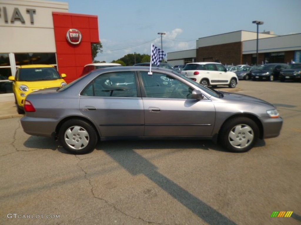 2000 Accord LX Sedan - Signet Silver Metallic / Quartz photo #8
