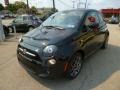 2013 Nero (Black) Fiat 500 Sport  photo #3