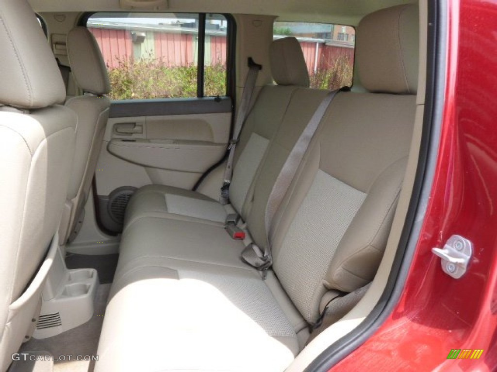 2008 Liberty Sport 4x4 - Red Rock Crystal Pearl / Pastel Pebble Beige photo #12