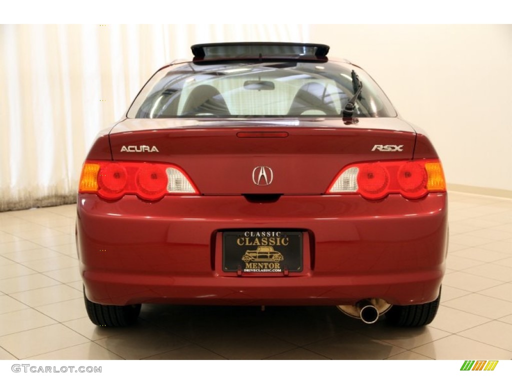 2003 RSX Sports Coupe - Redondo Red Pearl / Titanium photo #14