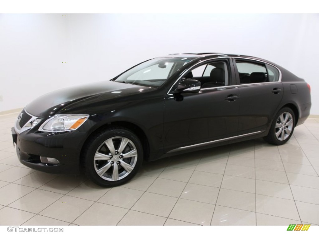 Obsidian Black 2009 Lexus GS 350 AWD Exterior Photo #96180938