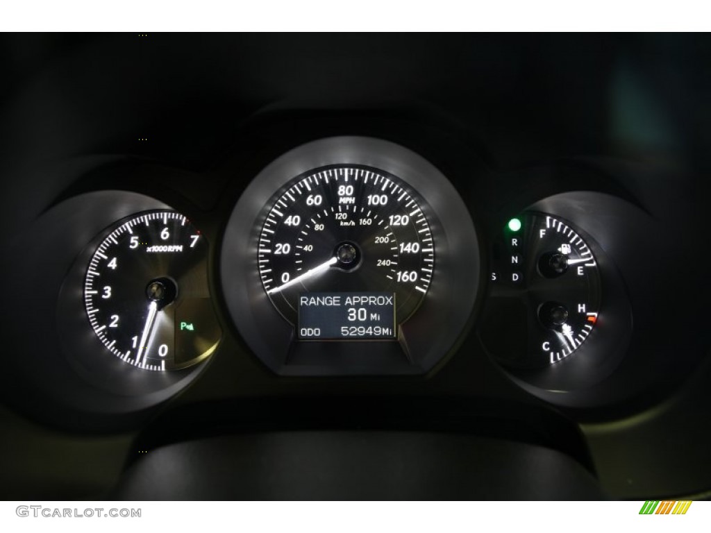 2009 Lexus GS 350 AWD Gauges Photos