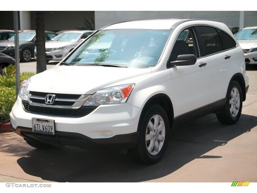 2011 CR-V SE - Taffeta White / Gray photo #8