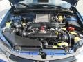 2.5 Liter Turbocharged DOHC 16-Valve AVCS Flat 4 Cylinder 2014 Subaru Impreza WRX 5 Door Engine