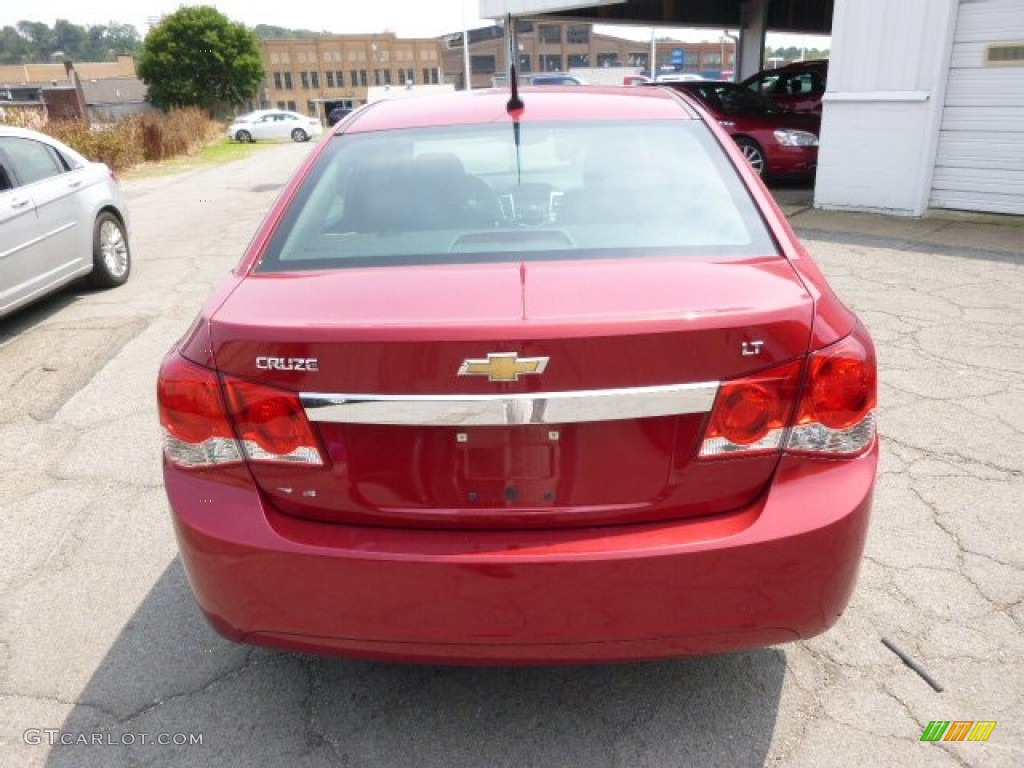 2014 Cruze LT - Crystal Red Tintcoat / Jet Black/Sport Red photo #7
