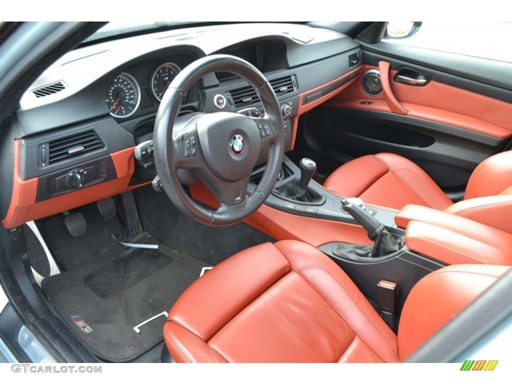 Fox Red Interior 2008 BMW M3 Sedan Photo #96182420