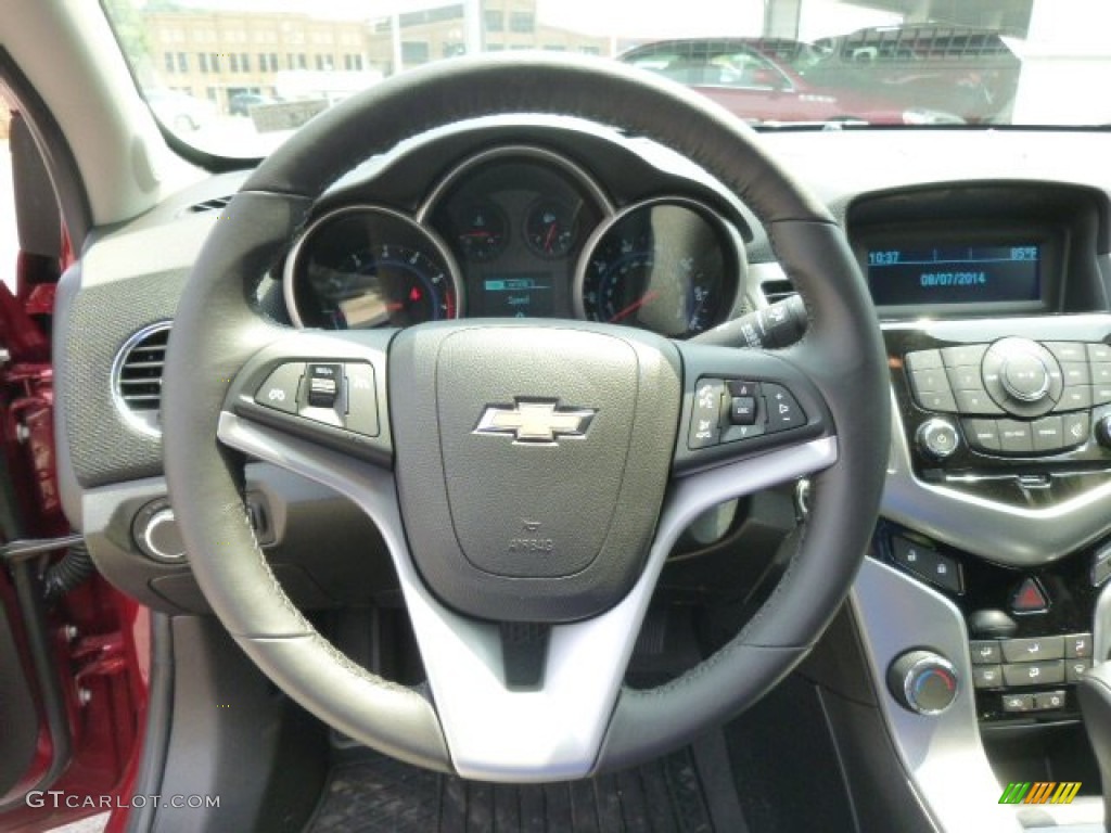 2014 Cruze LT - Crystal Red Tintcoat / Jet Black/Sport Red photo #19