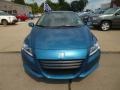 2012 North Shore Blue Pearl Honda CR-Z Sport Hybrid  photo #2