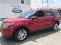 2015 Ruby Red Ford Explorer FWD  photo #3