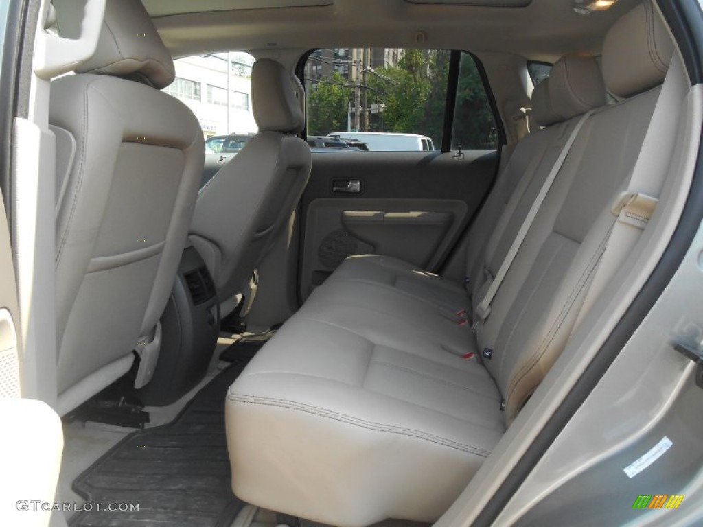 2008 Edge Limited AWD - Vapor Silver Metallic / Camel photo #8