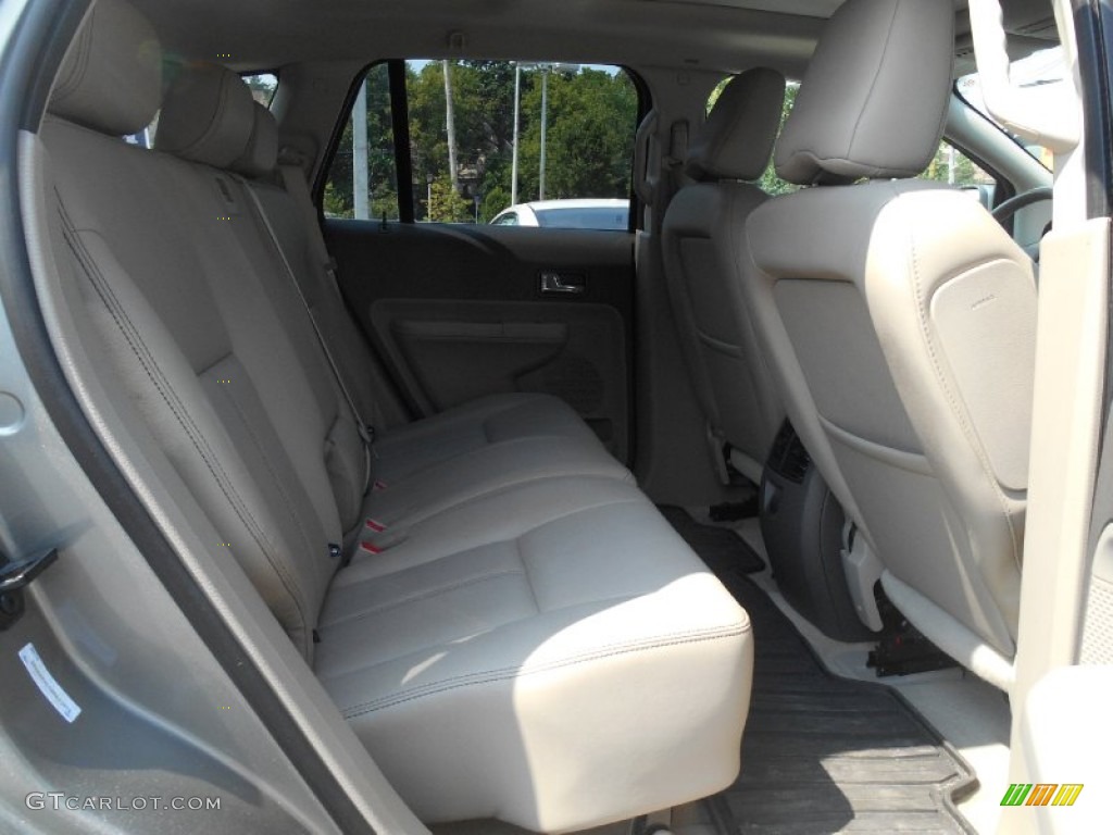 2008 Edge Limited AWD - Vapor Silver Metallic / Camel photo #9