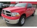 2011 Flame Red Dodge Ram 1500 SLT Quad Cab 4x4  photo #1