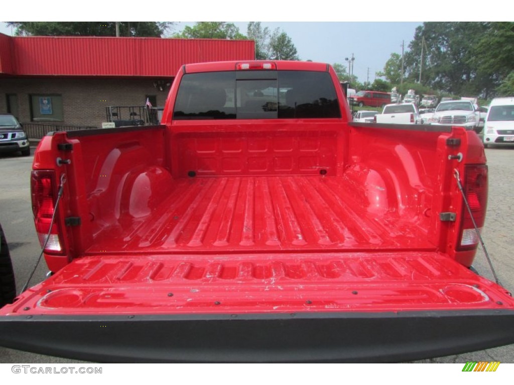 2011 Ram 1500 SLT Quad Cab 4x4 - Flame Red / Dark Slate Gray/Medium Graystone photo #9