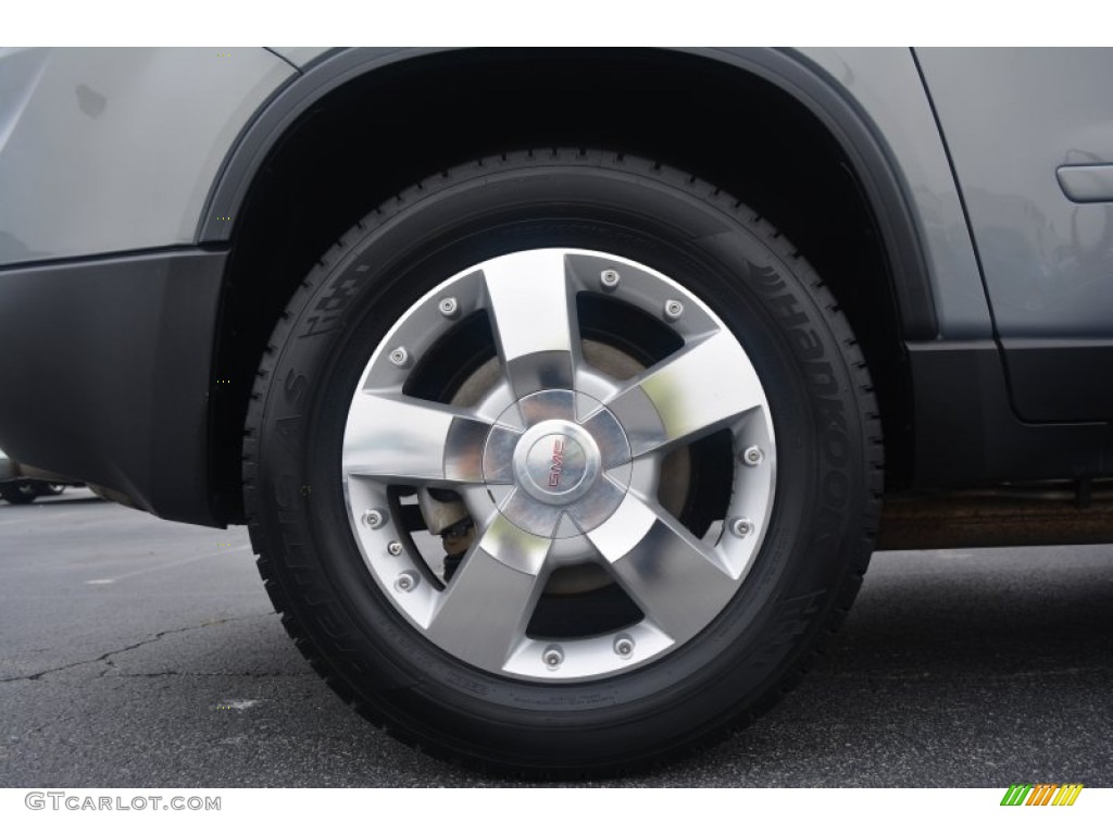 2007 Acadia SLT - Blue Gold Metallic / Titanium photo #18