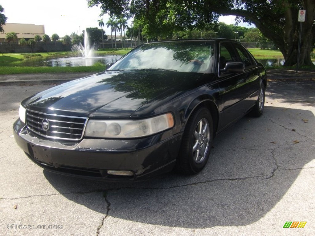 2000 Seville STS - Sable Black / Black photo #1