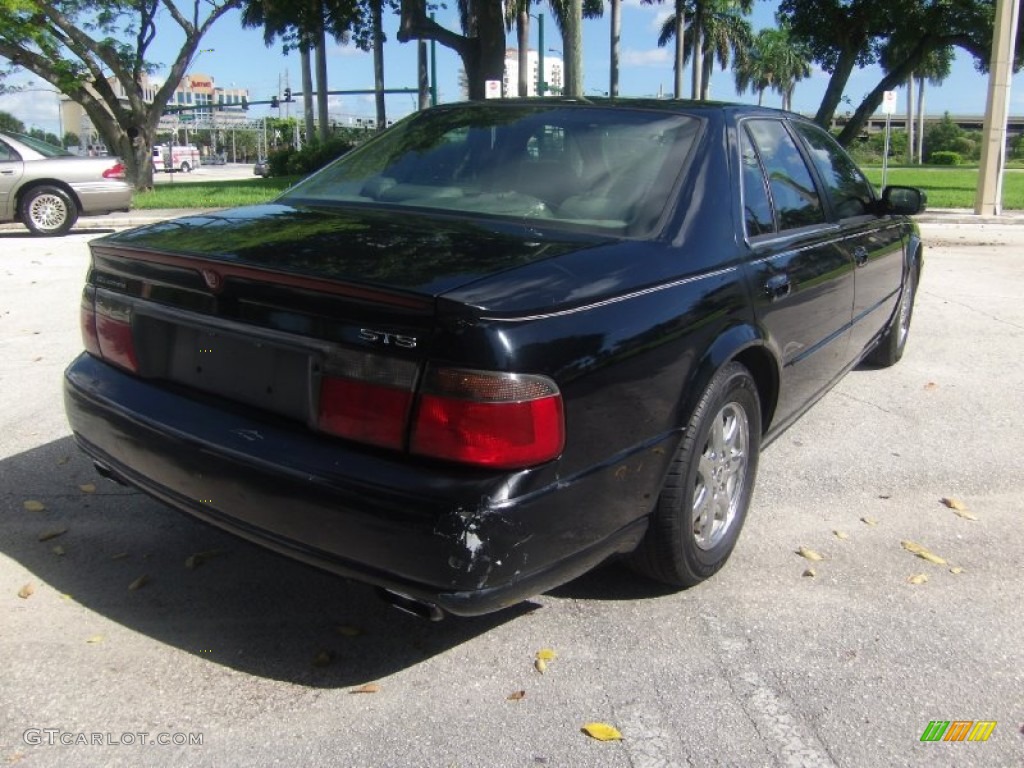 2000 Seville STS - Sable Black / Black photo #4