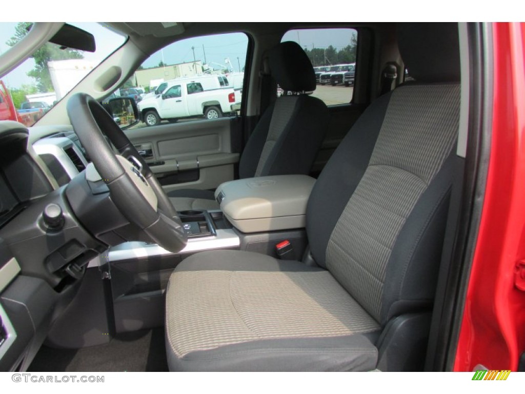 2011 Ram 1500 SLT Quad Cab 4x4 - Flame Red / Dark Slate Gray/Medium Graystone photo #44