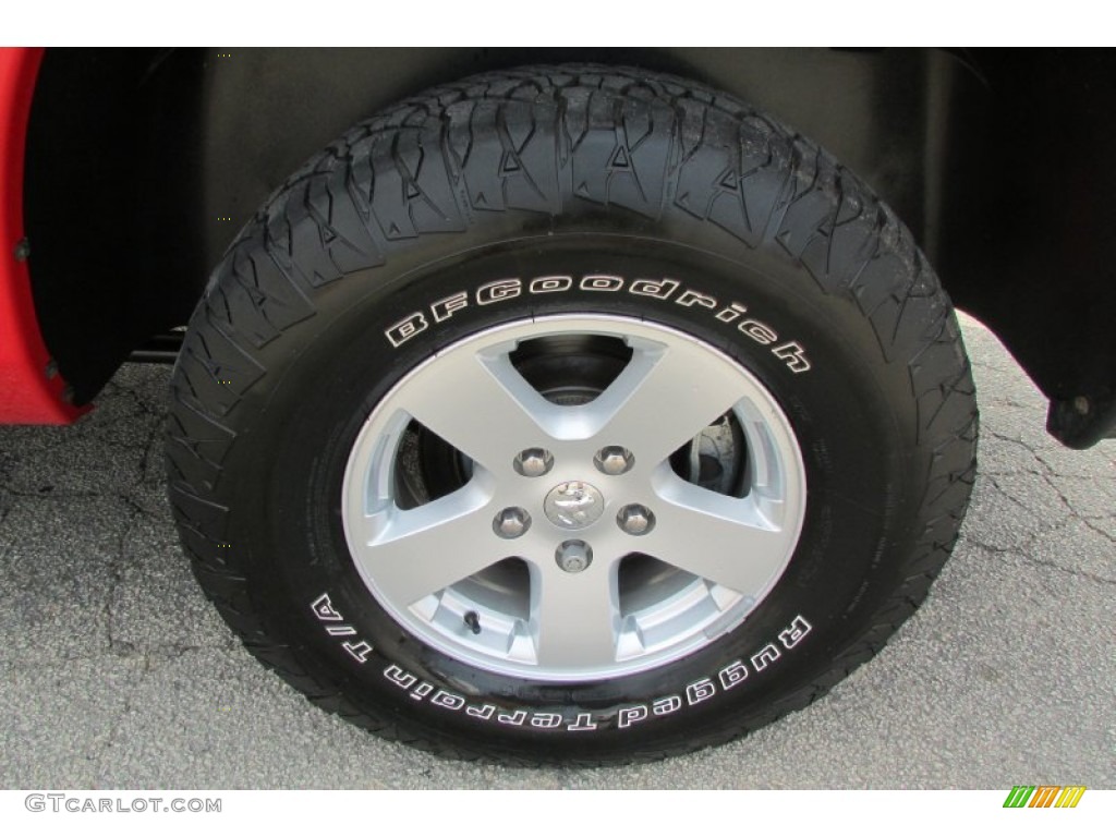 2011 Ram 1500 SLT Quad Cab 4x4 - Flame Red / Dark Slate Gray/Medium Graystone photo #57