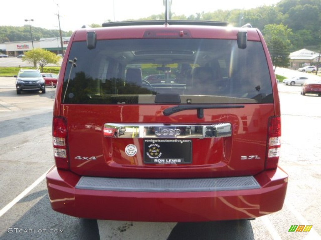 2008 Liberty Sport 4x4 - Red Rock Crystal Pearl / Pastel Slate Gray photo #4