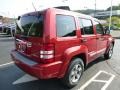 2008 Red Rock Crystal Pearl Jeep Liberty Sport 4x4  photo #5