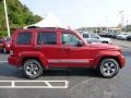 2008 Red Rock Crystal Pearl Jeep Liberty Sport 4x4  photo #6