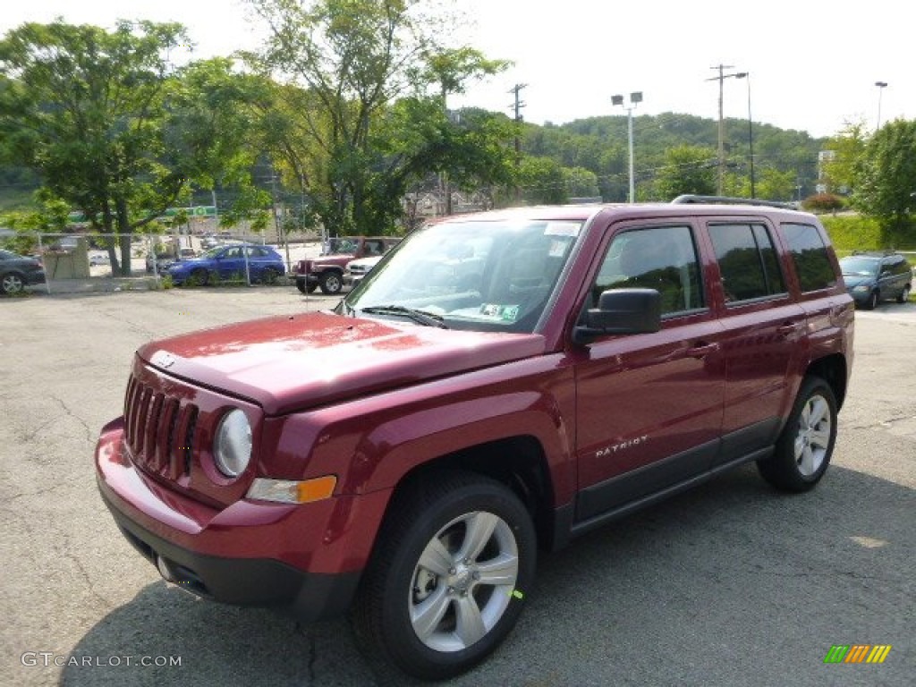 2014 Patriot Latitude 4x4 - Deep Cherry Red Crystal Pearl / Dark Slate Gray/Light Pebble photo #1