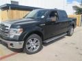 2014 Tuxedo Black Ford F150 Lariat SuperCrew  photo #3