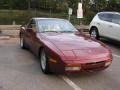 1986 Burgundy Porsche 944 Turbo  photo #1