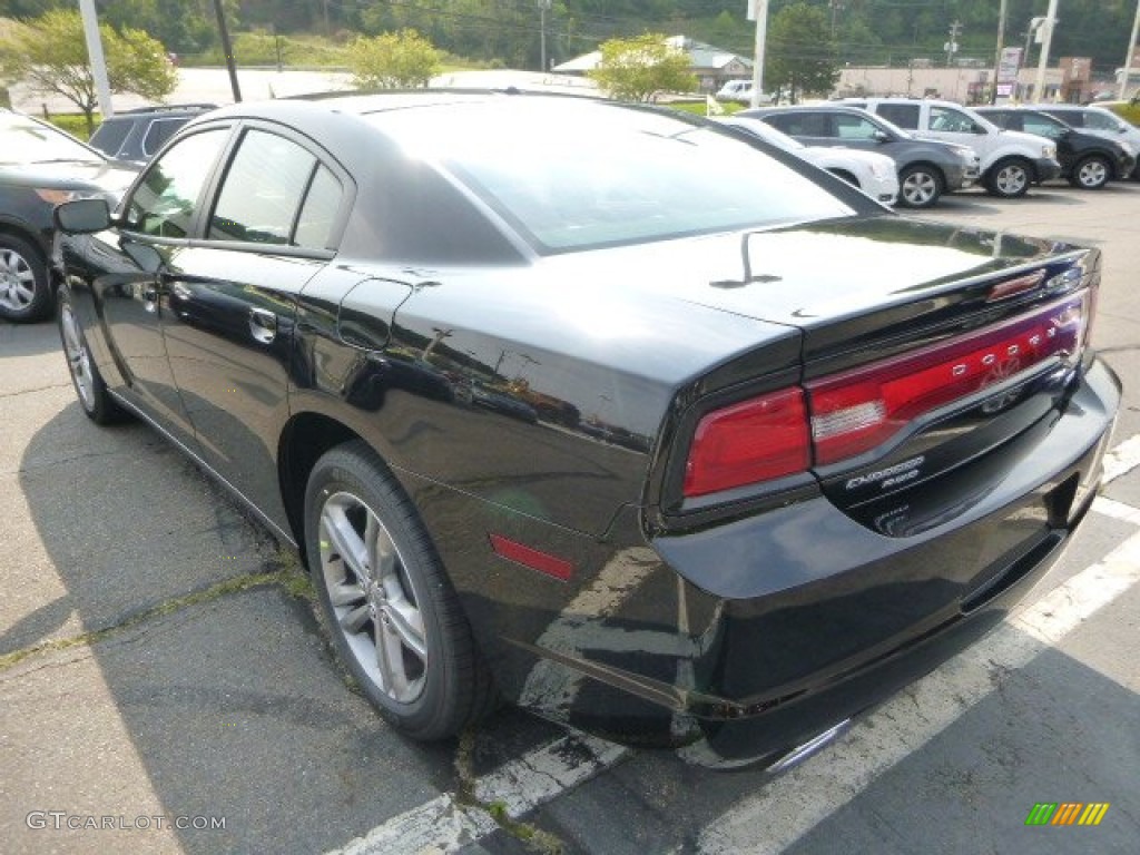 2014 Charger SXT AWD - TorRed / Black/Red photo #3