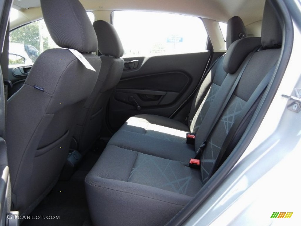 2015 Fiesta S Sedan - Ingot Silver Metallic / Charcoal Black photo #7