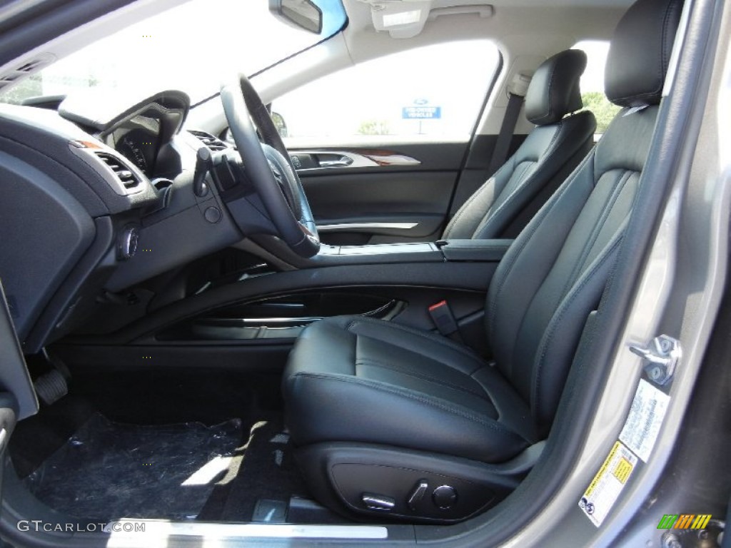Ebony Interior 2015 Lincoln MKZ FWD Photo #96193979