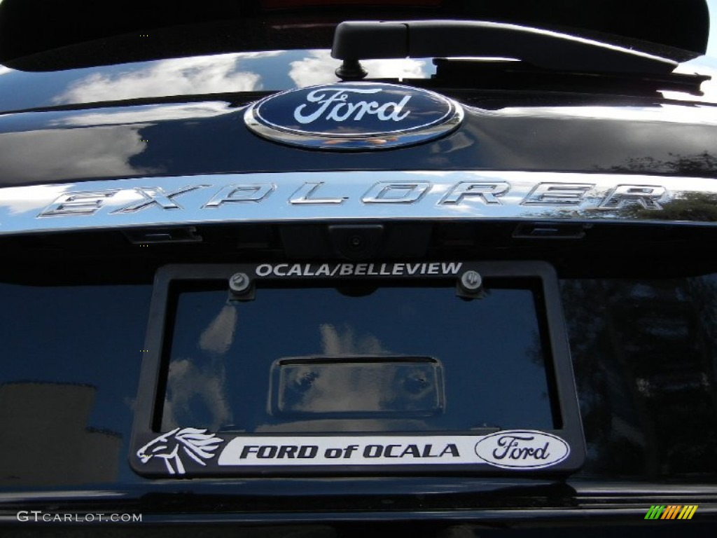 2015 Explorer XLT 2.0L EcoBoost - Dark Side / Medium Light Stone photo #4