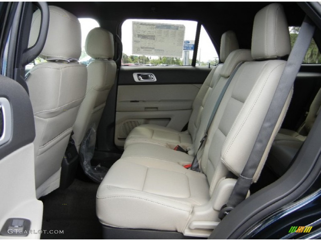 2015 Explorer XLT 2.0L EcoBoost - Dark Side / Medium Light Stone photo #7