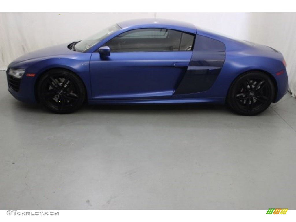 Sepang Blue Pearl Matte 2014 Audi R8 Coupe V10 Exterior Photo #96196040