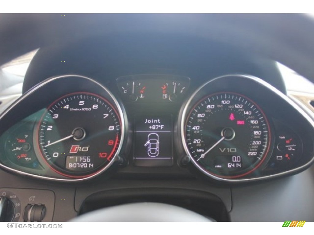 2014 Audi R8 Coupe V10 Gauges Photos