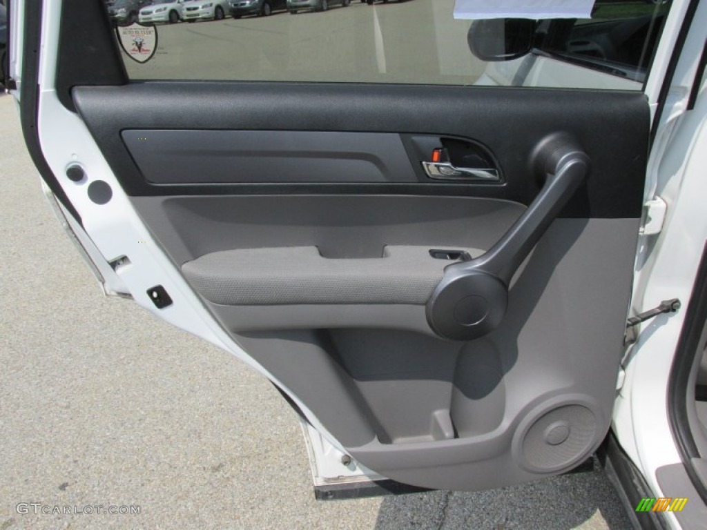 2009 CR-V EX 4WD - Taffeta White / Gray photo #15